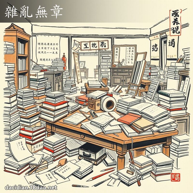 雜亂無章 配图