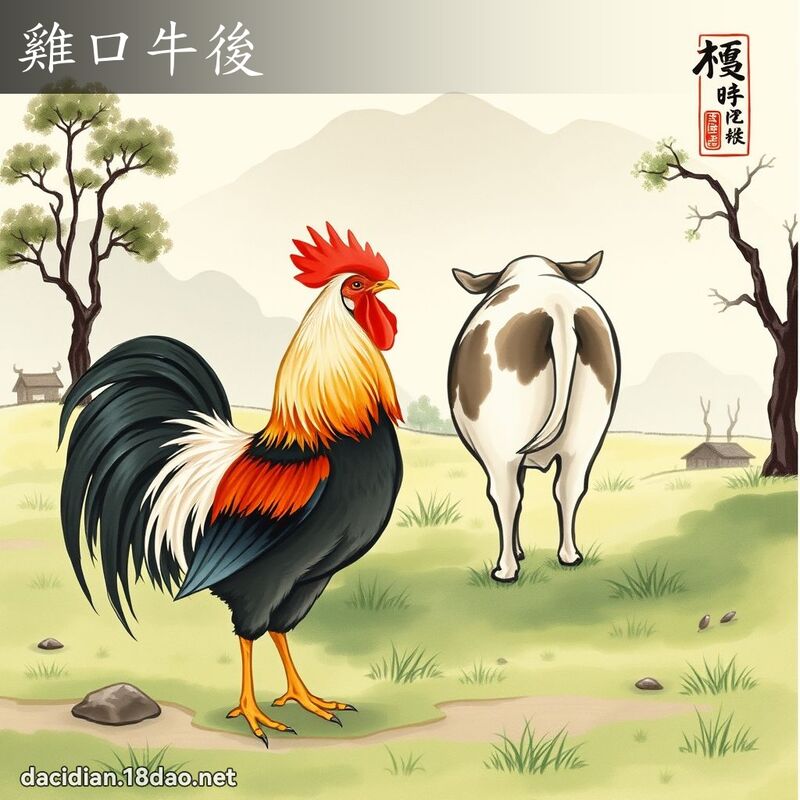 雞口牛後 配图