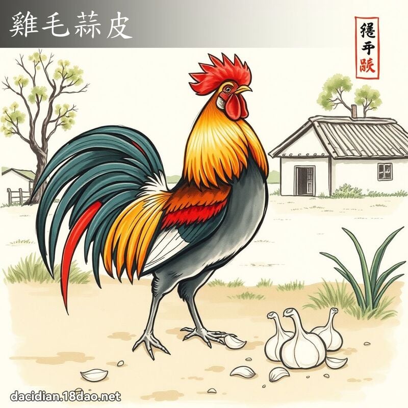 雞毛蒜皮 配图