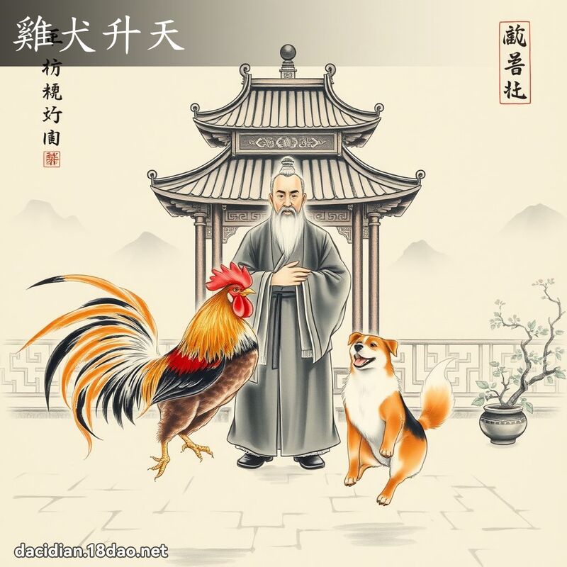 雞犬升天 配图