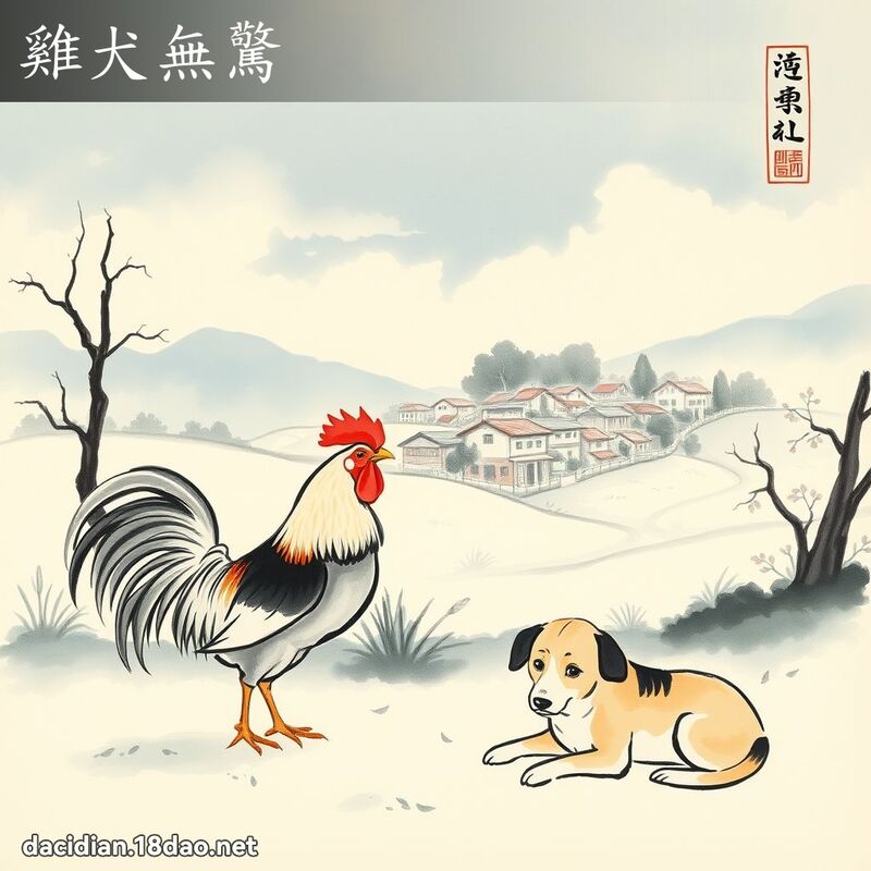 雞犬無驚 配图