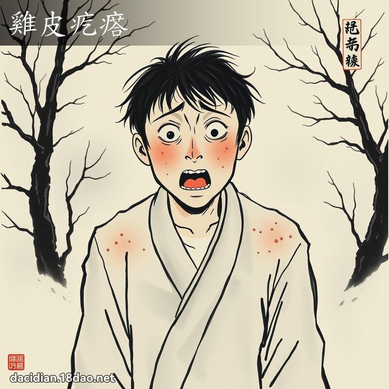 雞皮疙瘩 配图