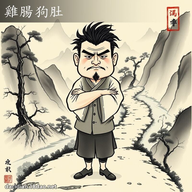雞腸狗肚 配图