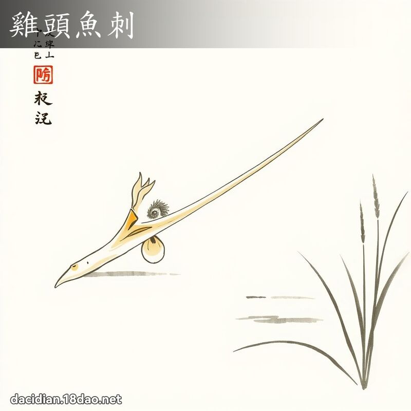 雞頭魚刺 配图