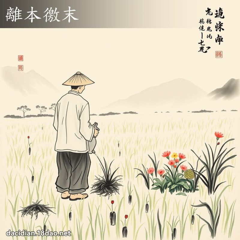 離本徼末 配图