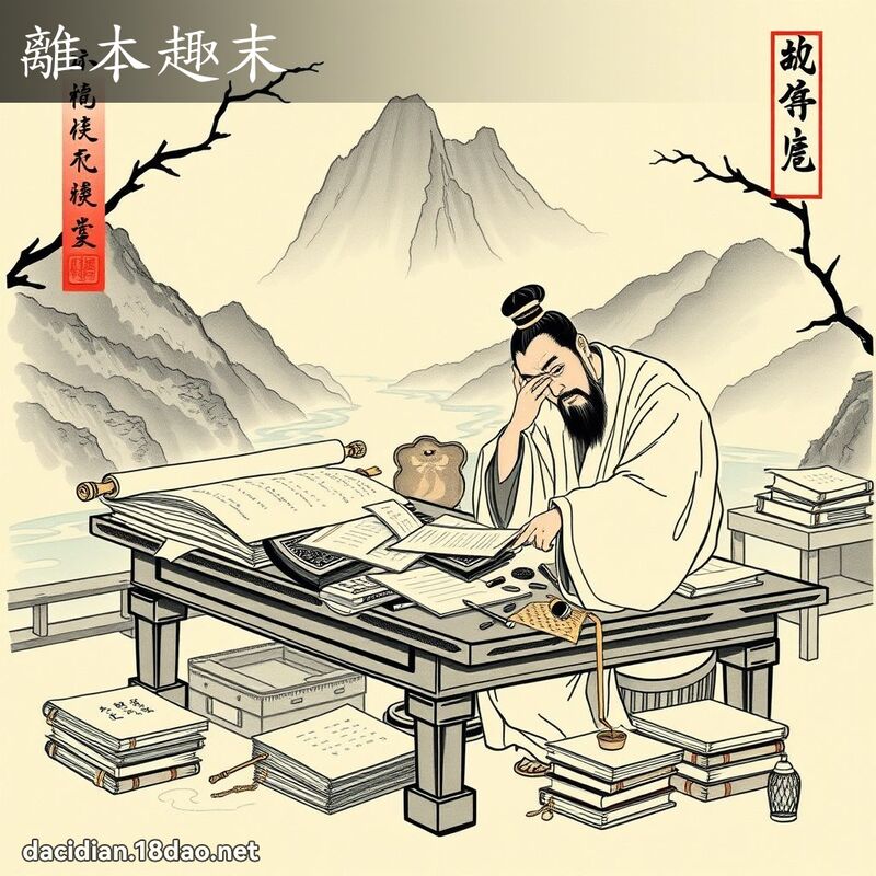 離本趣末 配图