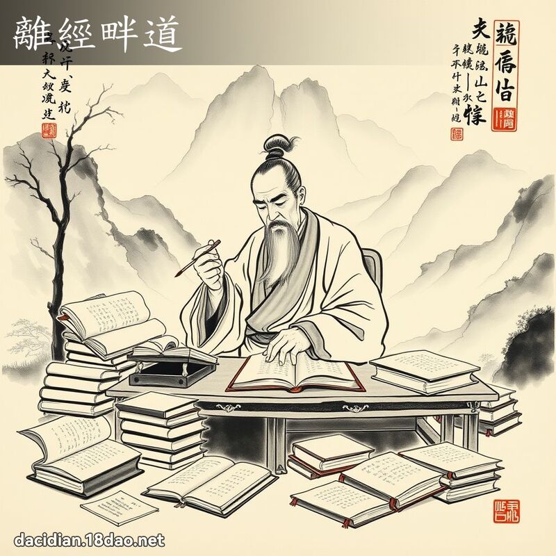 離經畔道 配图