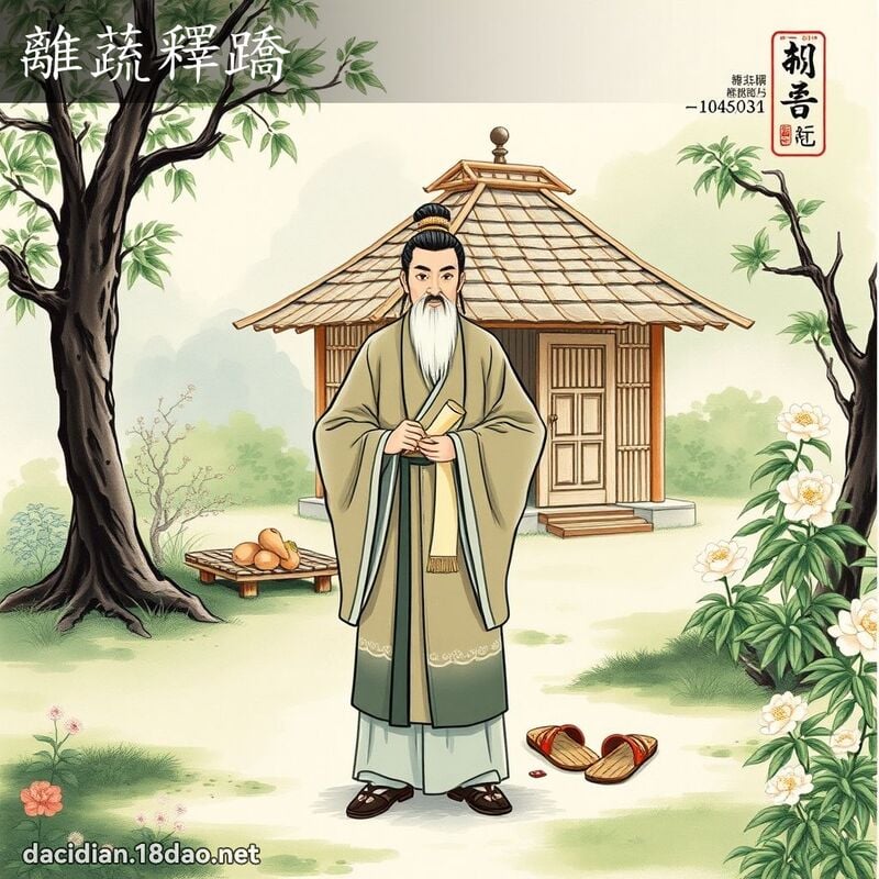 離蔬釋蹻 配图