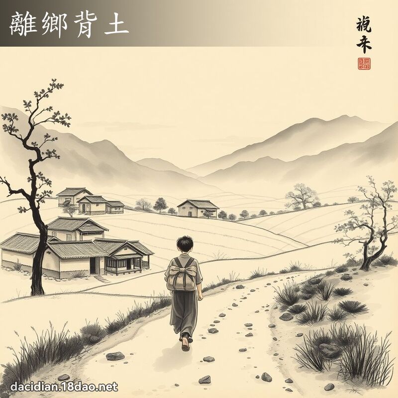 離鄉背土 配图