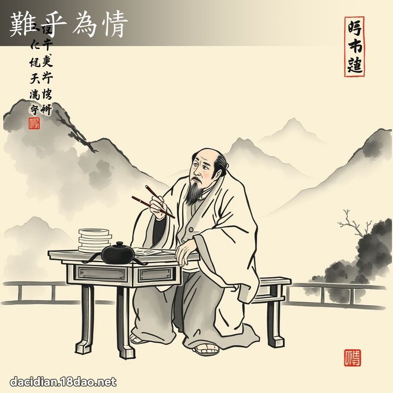 難乎為情 配图
