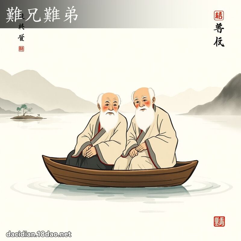 難兄難弟 配图