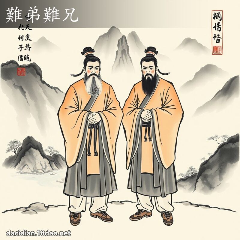 難弟難兄 配图