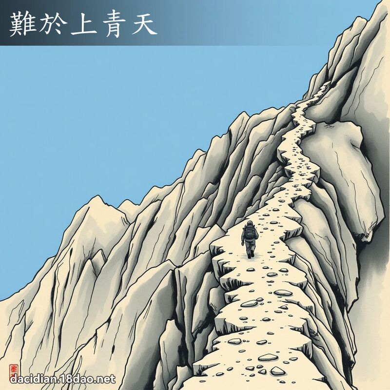 難於上青天 配图
