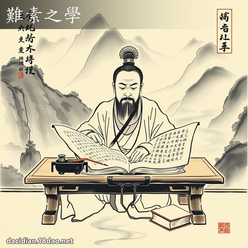 難素之學 配图