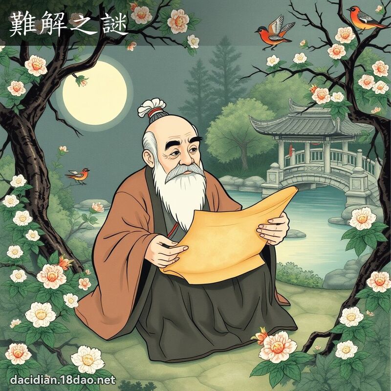 難解之謎 配图