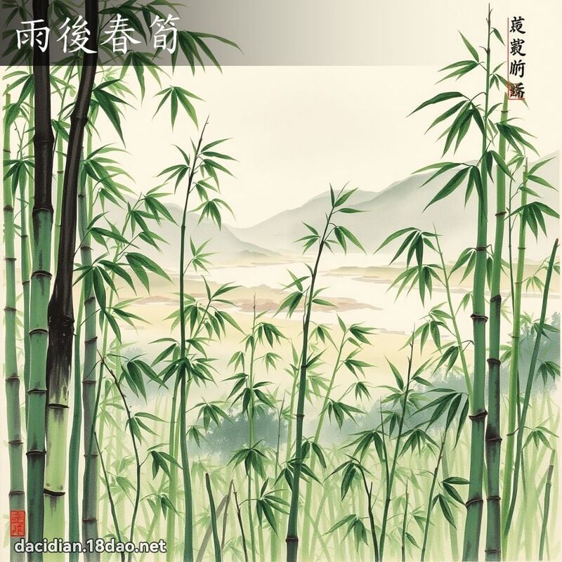 雨後春筍 配图