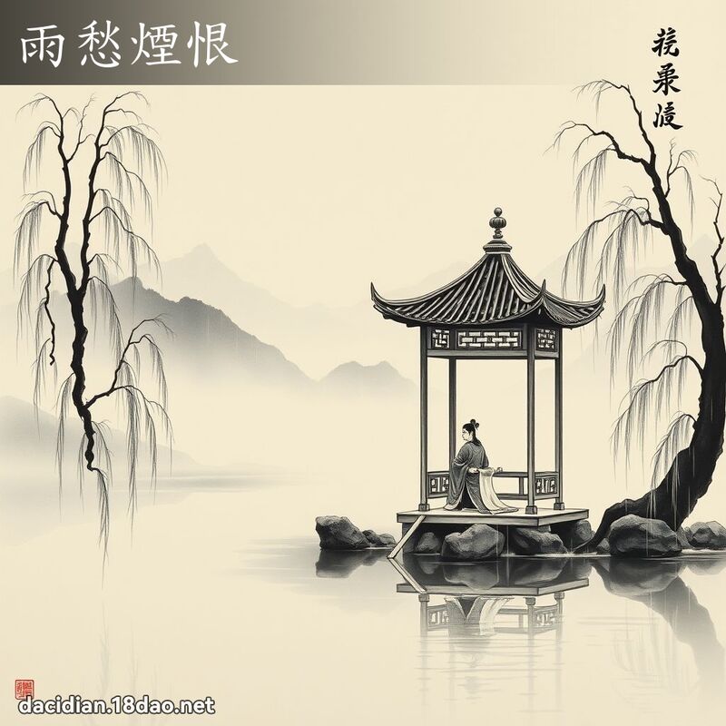 雨愁煙恨 配图