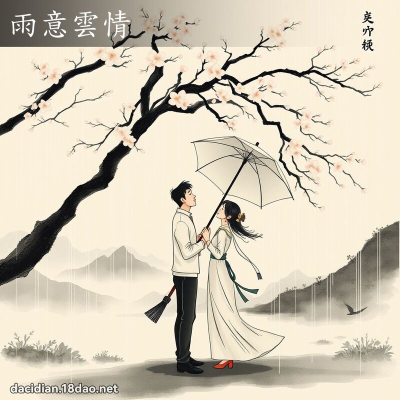 雨意雲情 配图