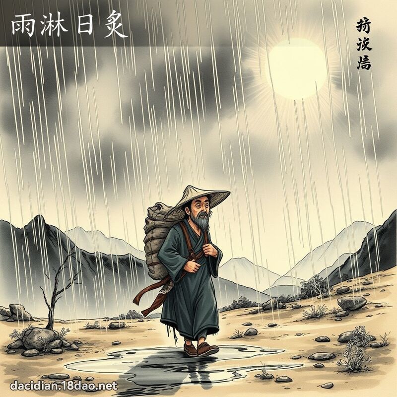 雨淋日炙 配图