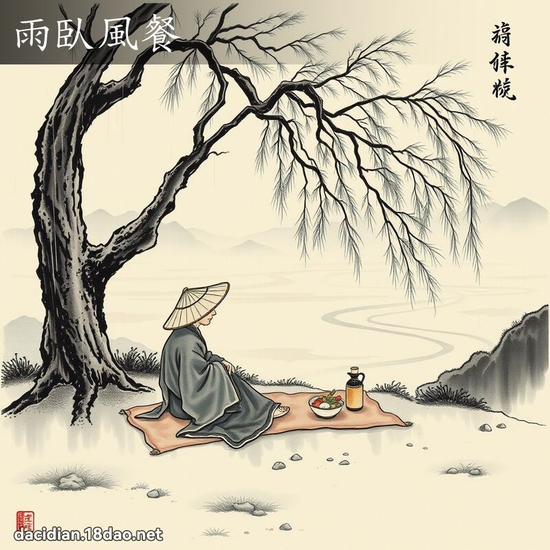 雨臥风餐 配图