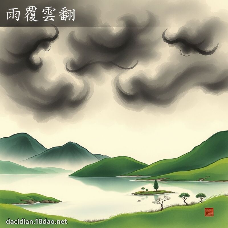 雨覆云翻 配图