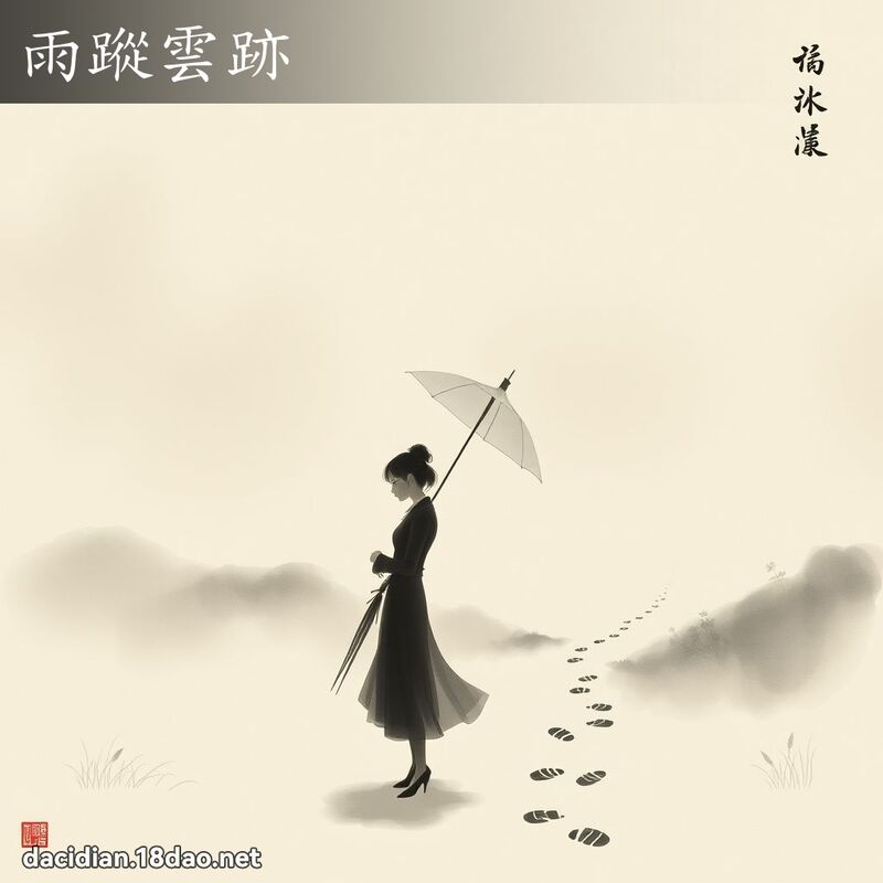 雨踪云跡 配图