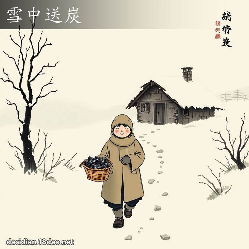 雪中送炭 配图