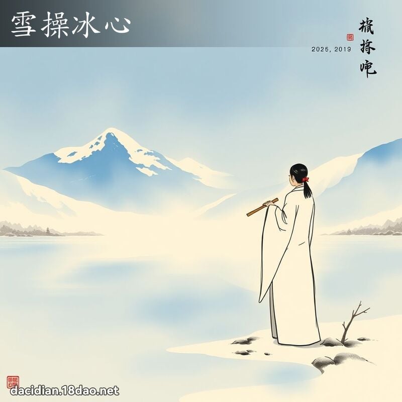 雪操冰心 配图