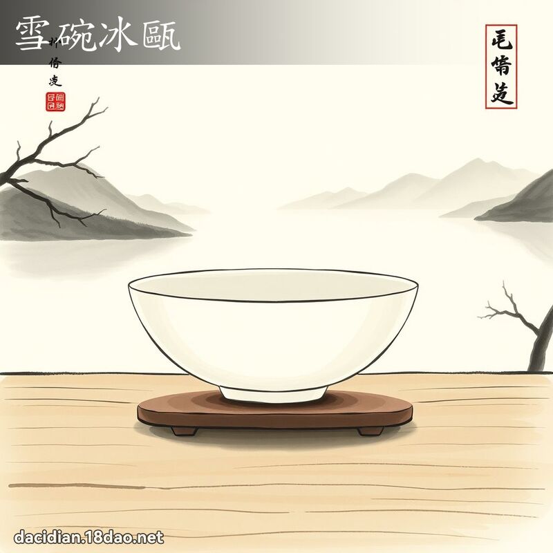 雪碗冰甌 配图