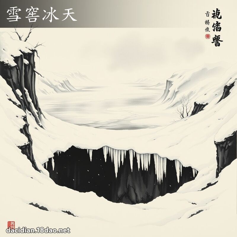 雪窖冰天 配图