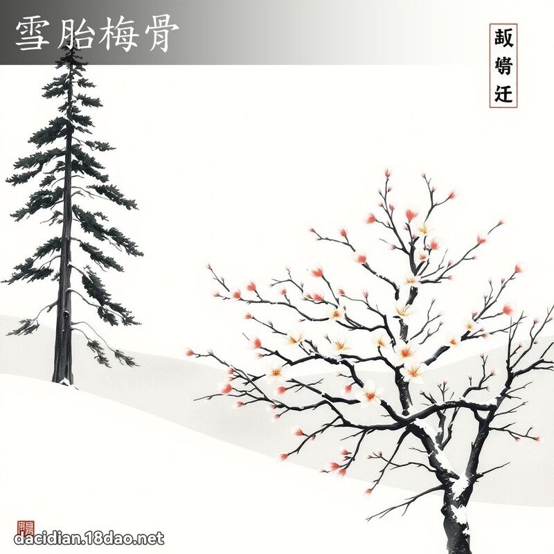 雪胎梅骨 配图