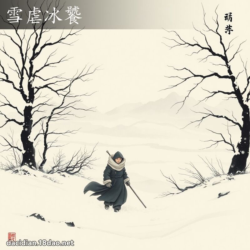 雪虐冰饕 配图