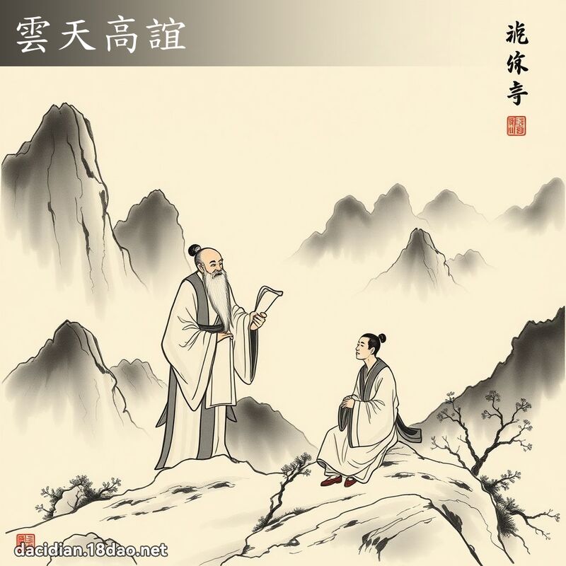 云天高谊 配图