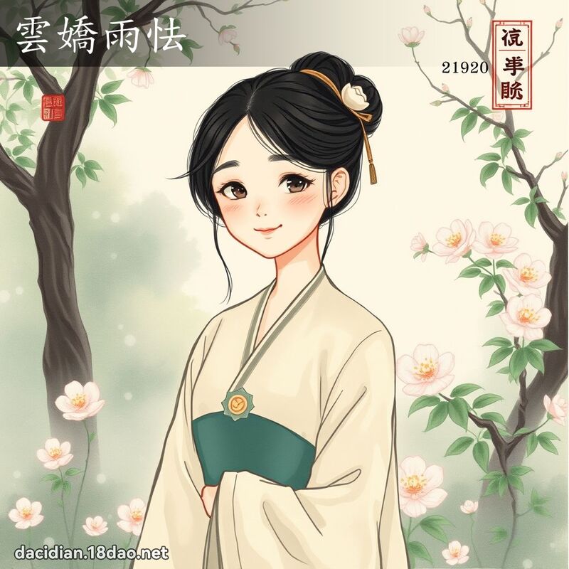 云娇雨怯 配图