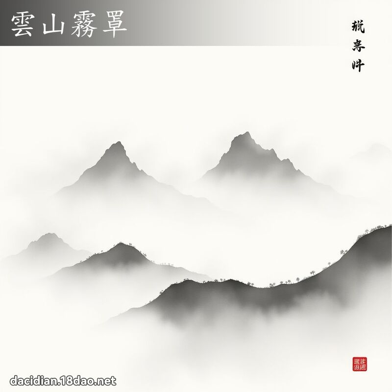 云山雾罩 配图