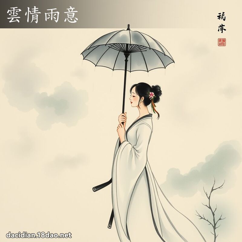 云情雨意 配图