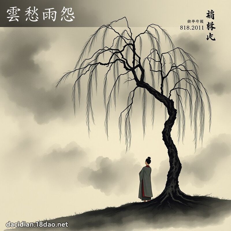 云愁雨怨 配图