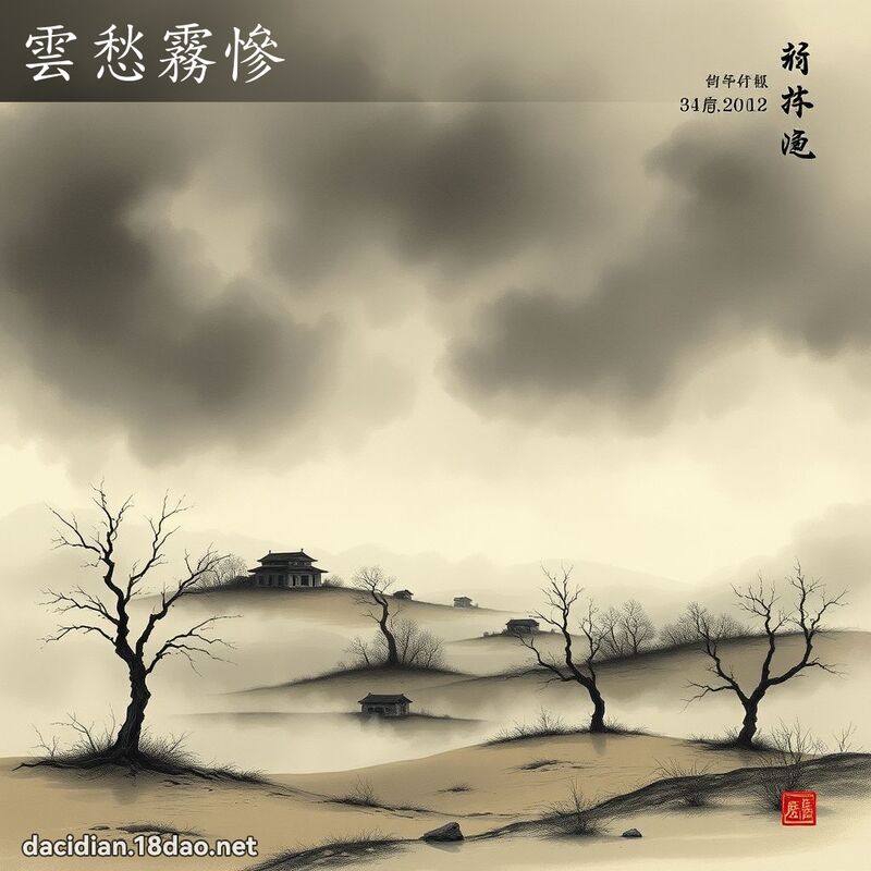 云愁雾惨 配图