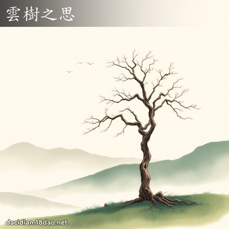 云树之思 配图