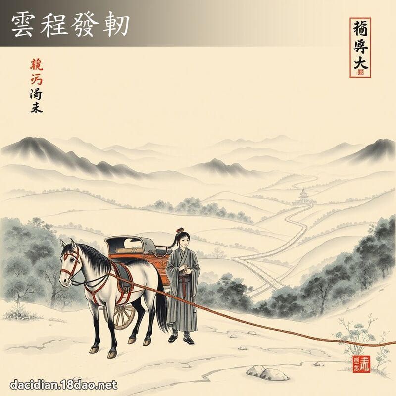 云程发軔 配图
