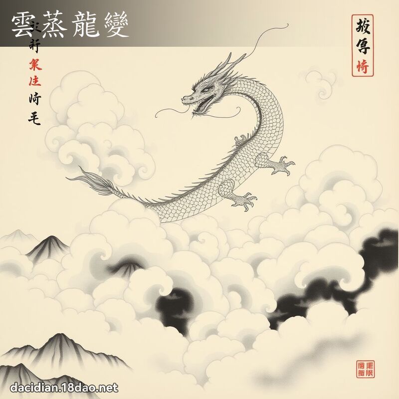 云蒸龙变 配图