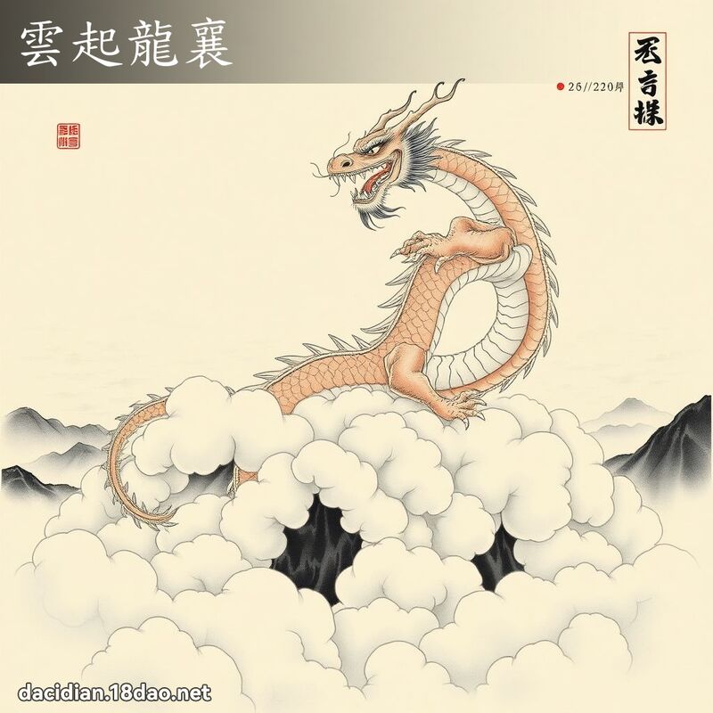 云起龙襄 配图