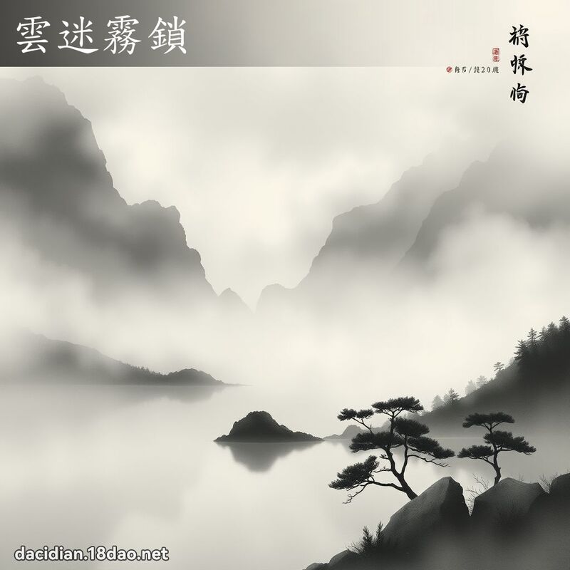 云迷雾锁 配图