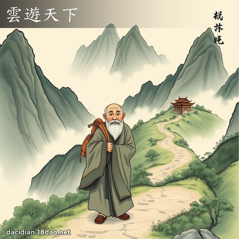 云游天下 配图