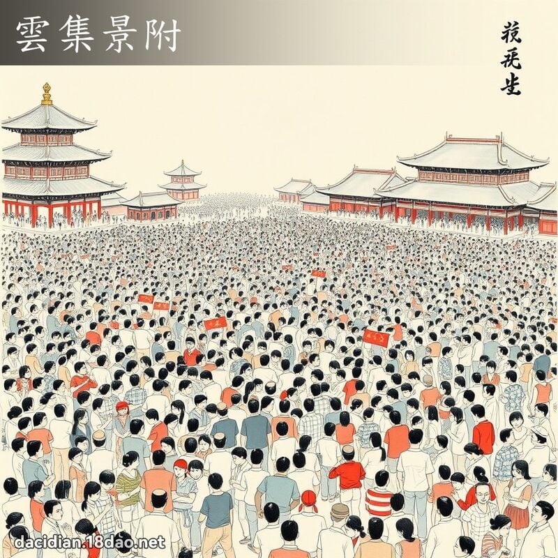 云集景附 配图