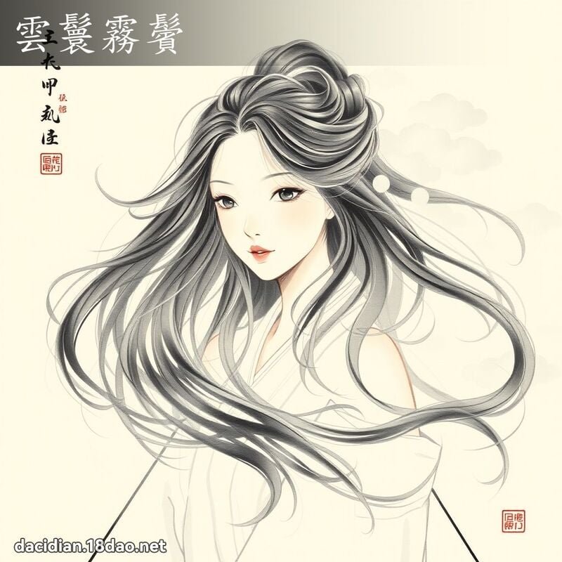 云鬟雾鬢 配图