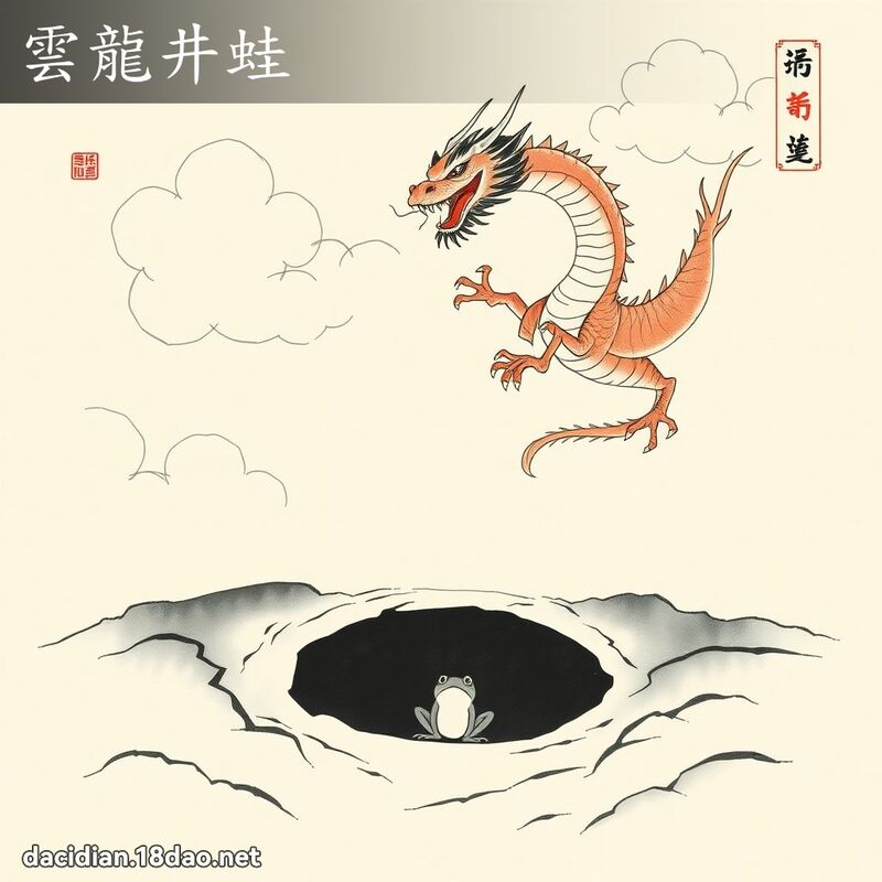 云龙井蛙 配图