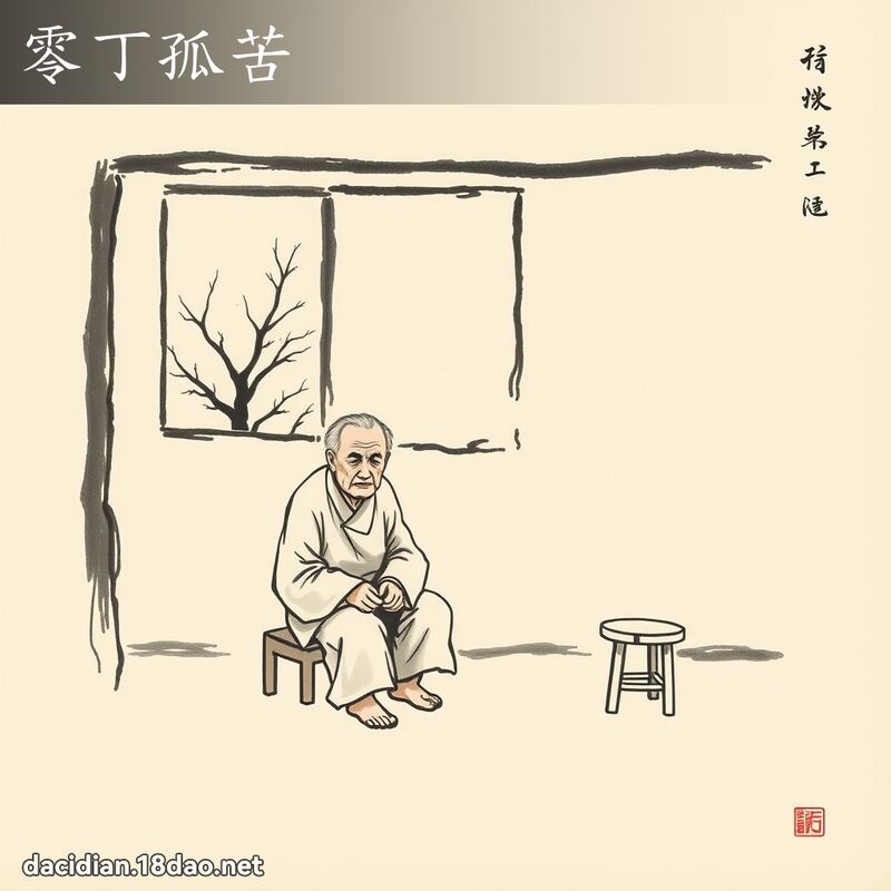 零丁孤苦 配图