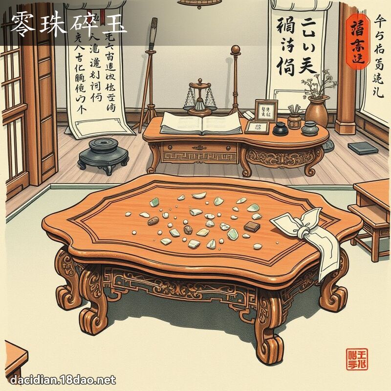 零珠碎玉 配图