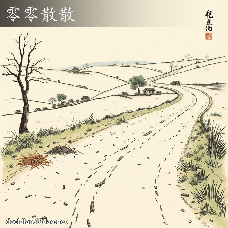 零零散散 配图
